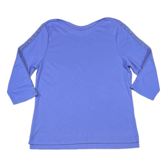 Appleseed's Tops - Appleseed's Long Sleeve Top in Purple | Size L